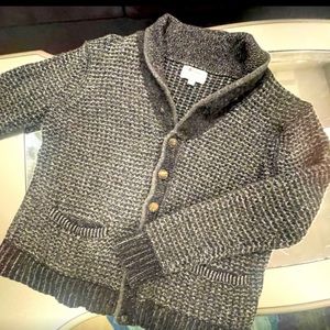 rag & bone wool grey cardigan for men size XL.